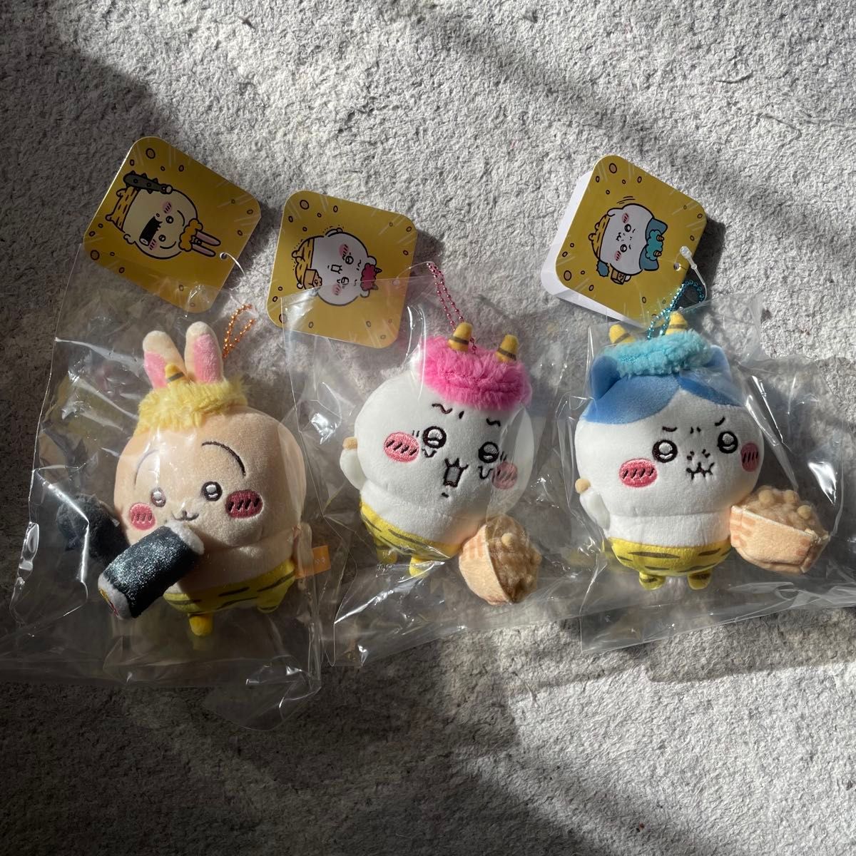 ちいかわ 節分だ マスコット ちいかわ ハチワレ うさぎ 3個 ちいかわ 節分だ マスコット ちいかわ ハチワレ うさぎ 3個