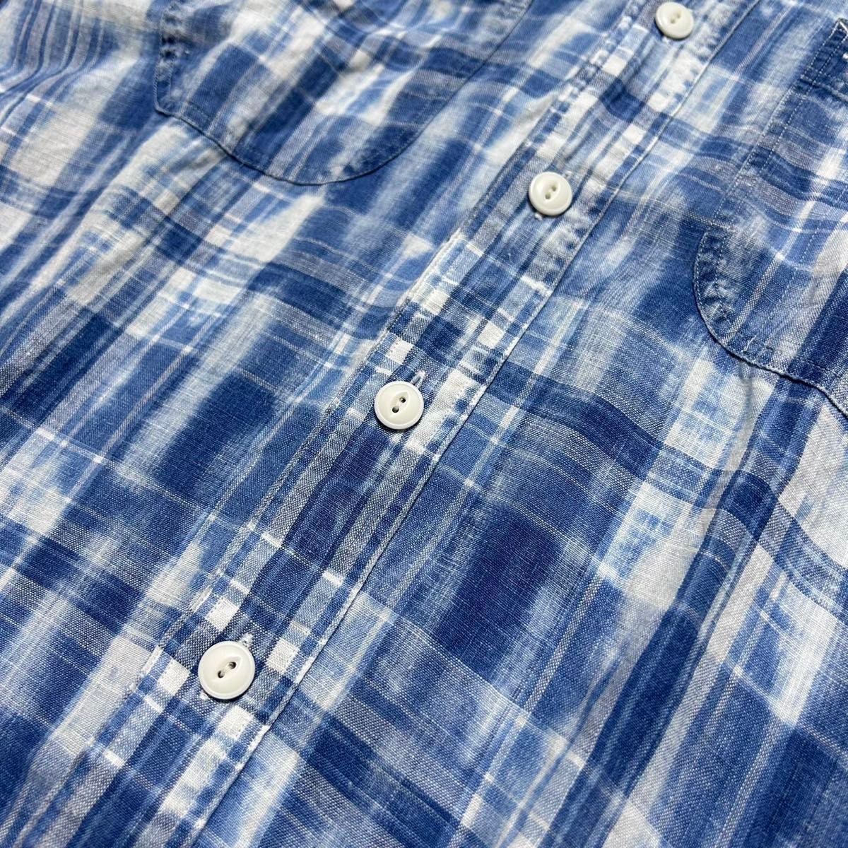 ラルフローレン POLO RALPH LAUREN 現行タグ チェック柄 麻 ラルフローレン POLO RALPH LAUREN 現行タグ チェック柄 麻
