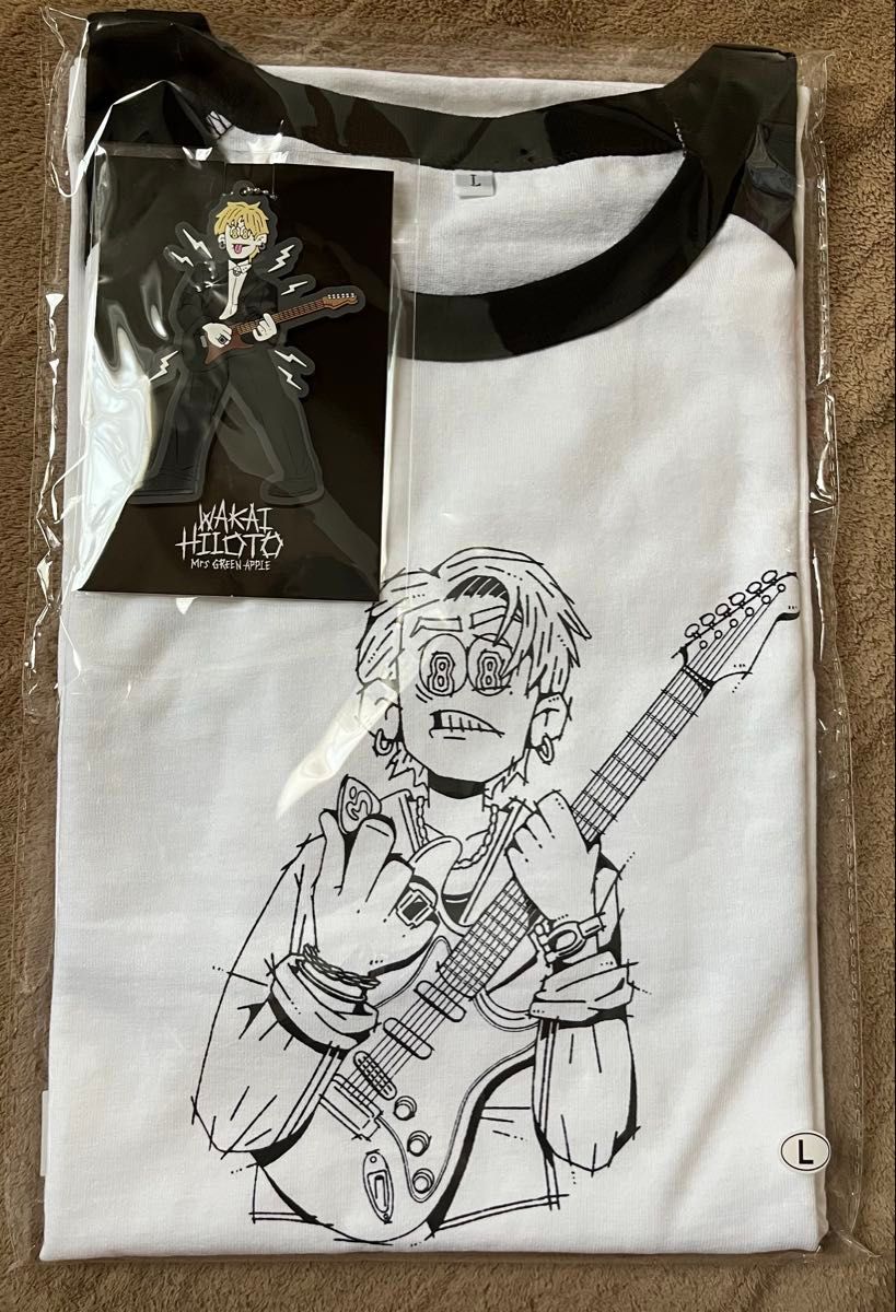 Hiloto Wakai Birthday Raglan T-shirt(Black×White) | TOoKA Hiloto Wakai Birthday Raglan T-shirt(Black×White) | TOoKA