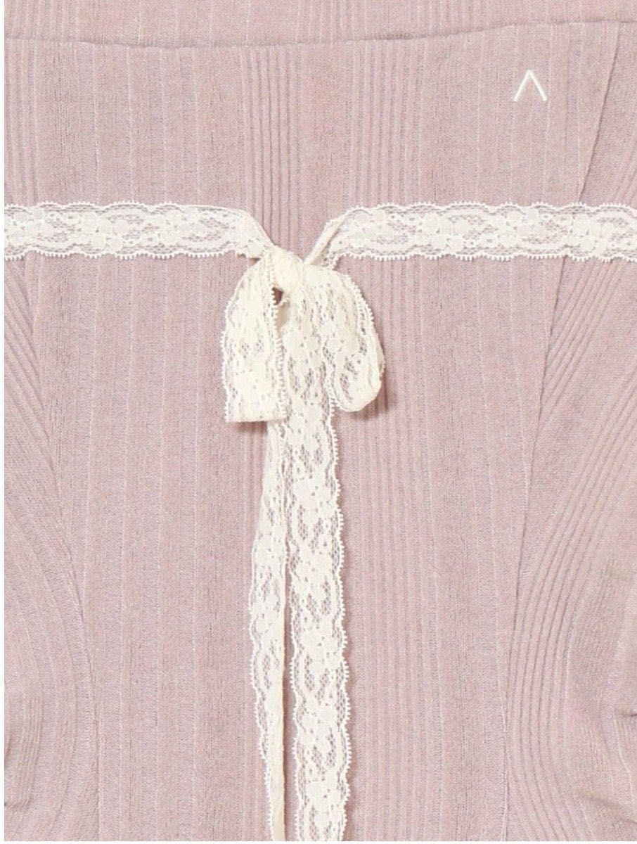新作 ANDMARY Della ribbon tops pink アンドマリー ピンク 残り 新作 ANDMARY Della ribbon tops pink アンドマリー ピンク 残り
