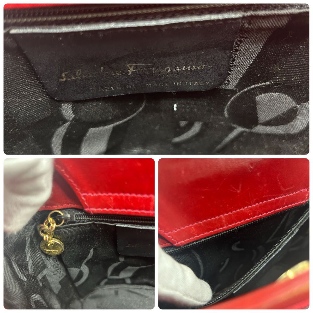 希少カラー Salvatore Ferragamo フェラガモ ヴァラリボン 希少カラー Salvatore Ferragamo フェラガモ ヴァラリボン
