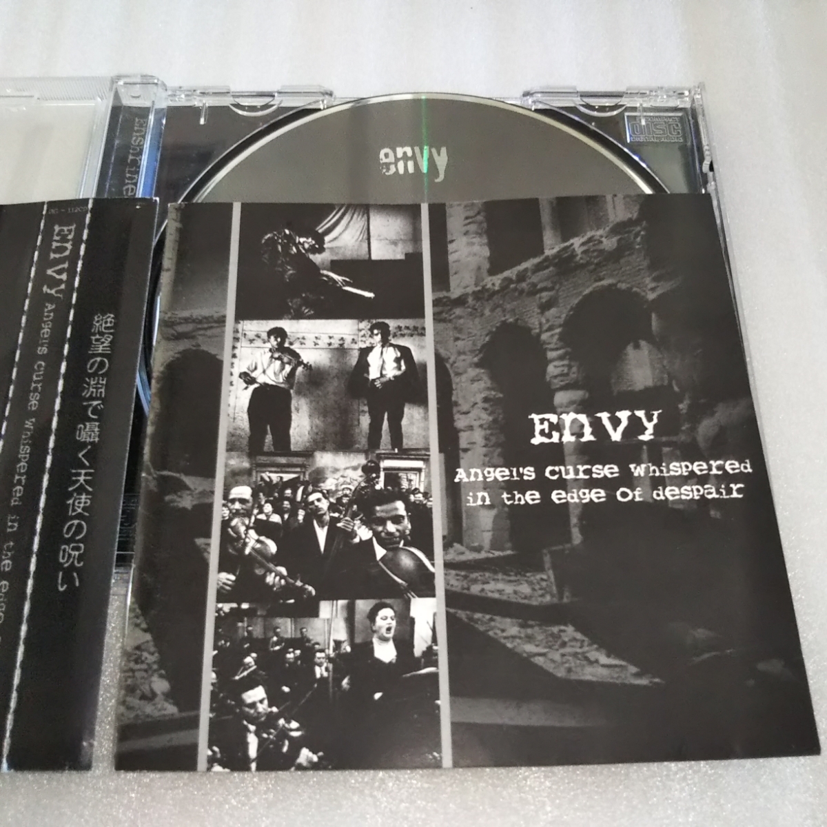 ENVY Angel's curse whispered in the edge of despair CD 絶望の淵で囁く天使の呪い ハードコア・パンク Hardcore エモ EMO_画像1