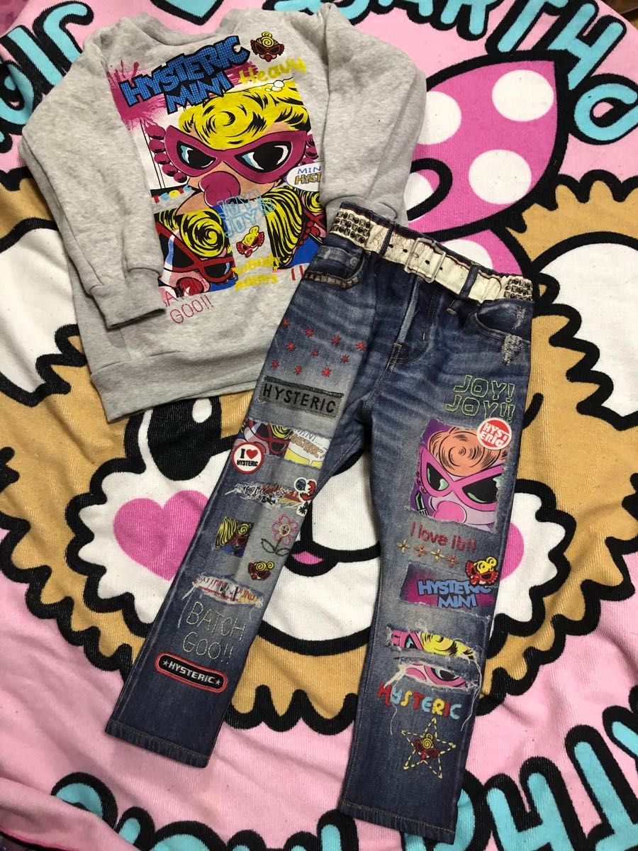 ヒステリックミニ トレーナー ヒスミニ 105 セットアップ105 ヒステリックミニ トレーナー