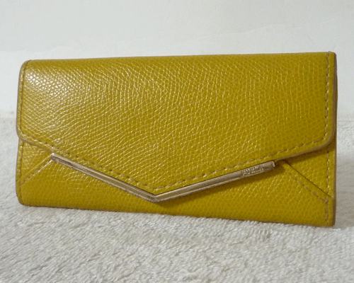 フルラ　FURLA　レザー　イエロー　黄色　６連　キーケース