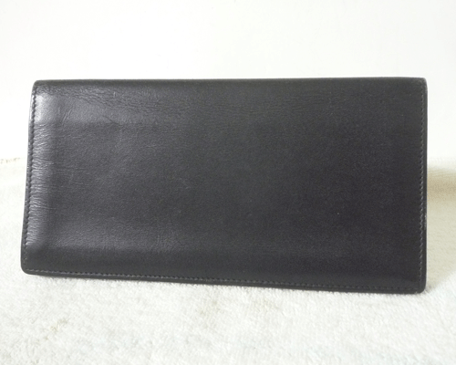 dunhill　ダンヒル　レザー　長財(cái)布　札入れ　ロングウォレット　メンズ　ブラック　黒　ヴィンテージ