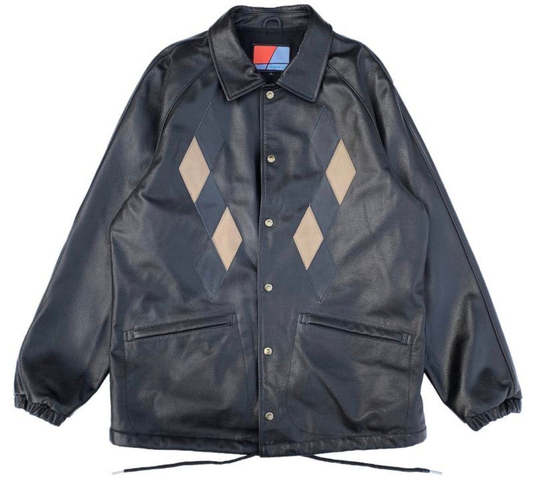 新品未使用 original john レザーコーチジャケット pistlos 新品未使用 original john レザーコーチジャケット pistlos