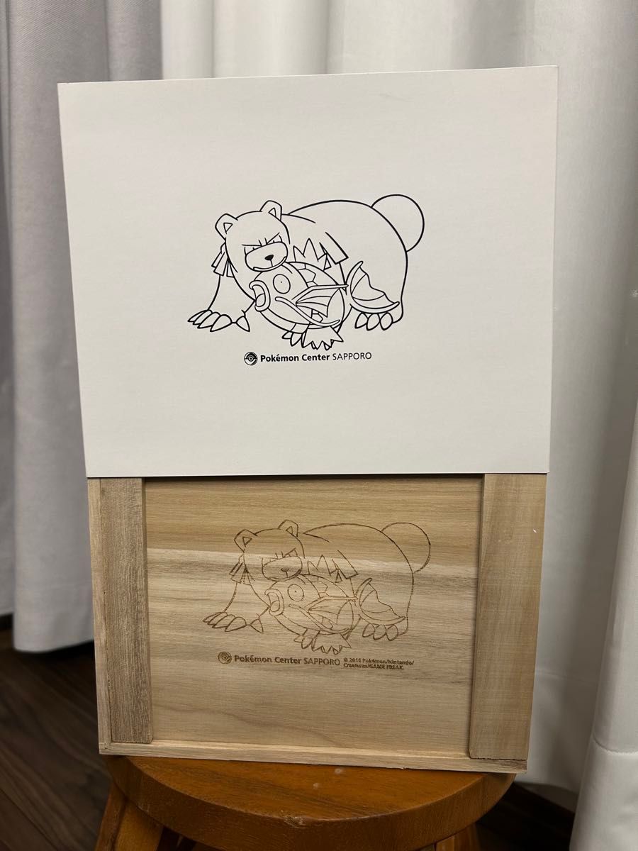 激レアリングマ木彫り置物コイキングポケモンセンターサッポロ 激レアリングマ木彫り置物コイキングポケモンセンターサッポロ