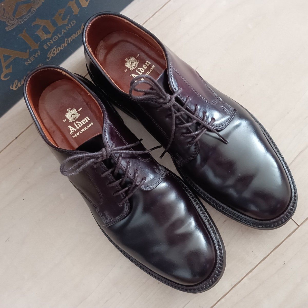 超極上】Alden 2938F Shell Cordovan#オールデンコードバン 超極上】Alden 2938F Shell Cordovan#オールデンコードバン