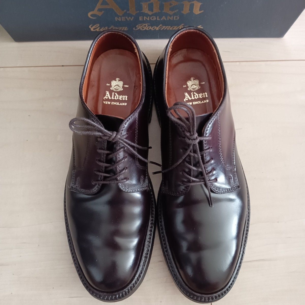 超極上】Alden 2938F Shell Cordovan#オールデンコードバン 超極上】Alden 2938F Shell Cordovan#オールデンコードバン