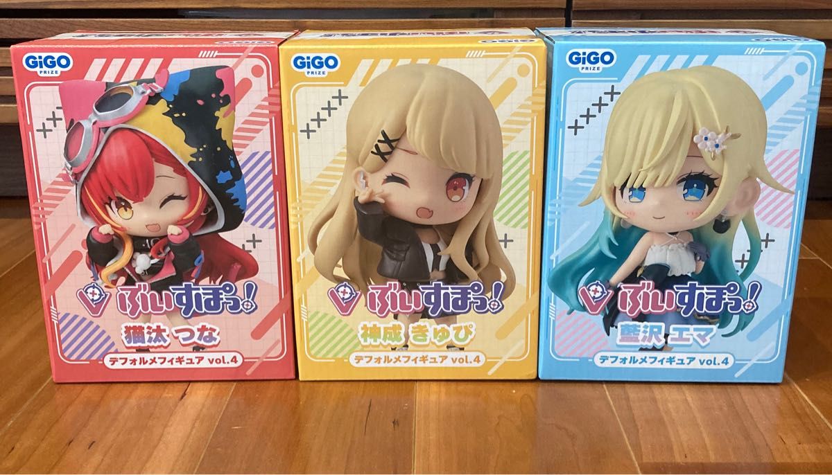 GIGO限定 ぶいすぽっ! デフォルメフィギュア 神成きゅぴ藍沢 GIGO限定 ぶいすぽっ! デフォルメフィギュア 神成きゅぴ藍沢