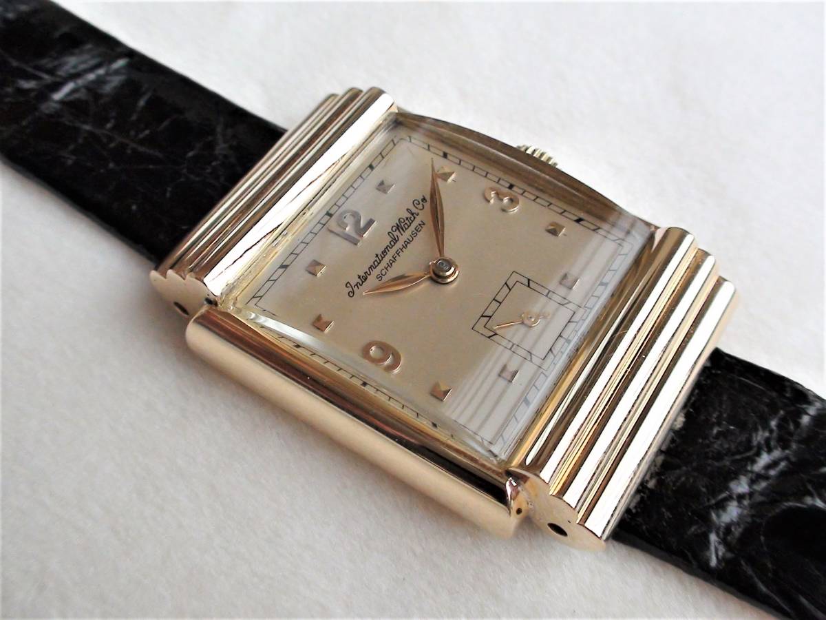 訳あり超特価の通販 アンティーク アールデコ 1930~40年代 IWC 手巻き 14K その他