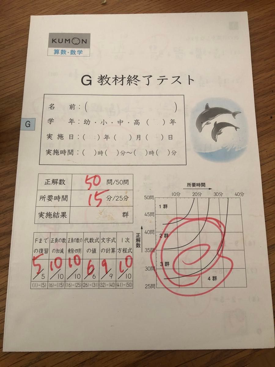 公文 算数 数学 G教材終了テスト|Yahoo!フリマ(旧PayPayフリマ) 公文 算数 数学 G教材終了テスト|Yahoo!フリマ(旧PayPayフリマ)