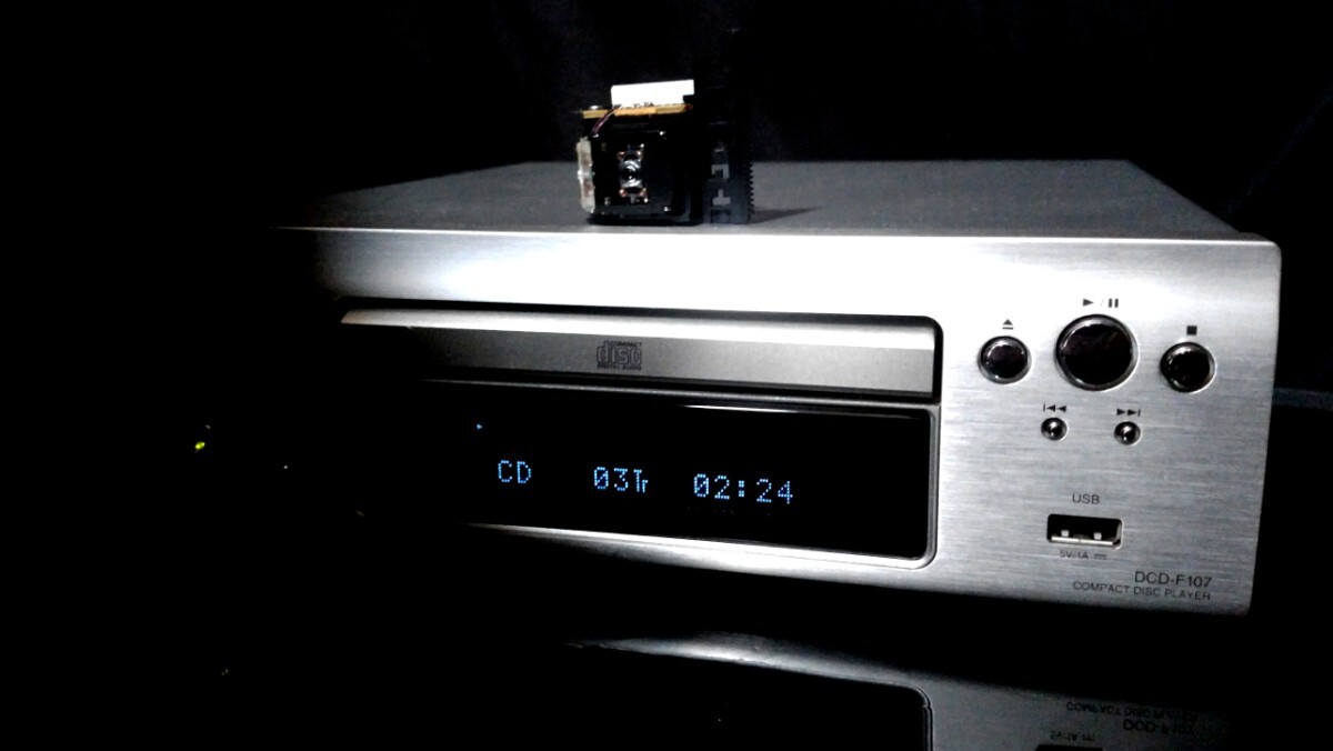 DENON DCD-F107 デノン 高音質CDプレーヤー☆除菌清掃品 DENON DCD-F107 デノン 高音質CDプレーヤー☆除菌清掃品