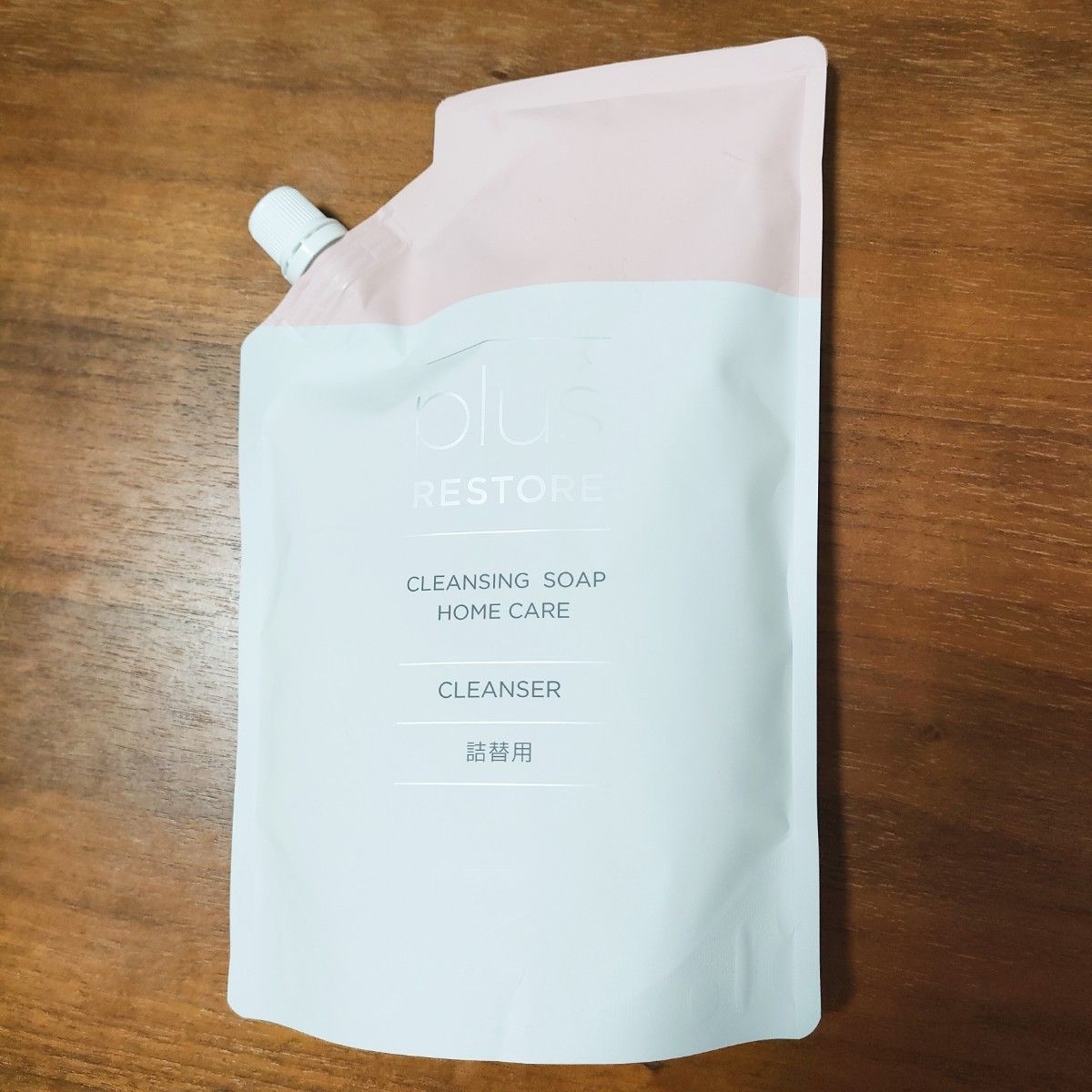 新品 プラスリストア クレンジングソープ泡ホームケア 詰替用 500mL