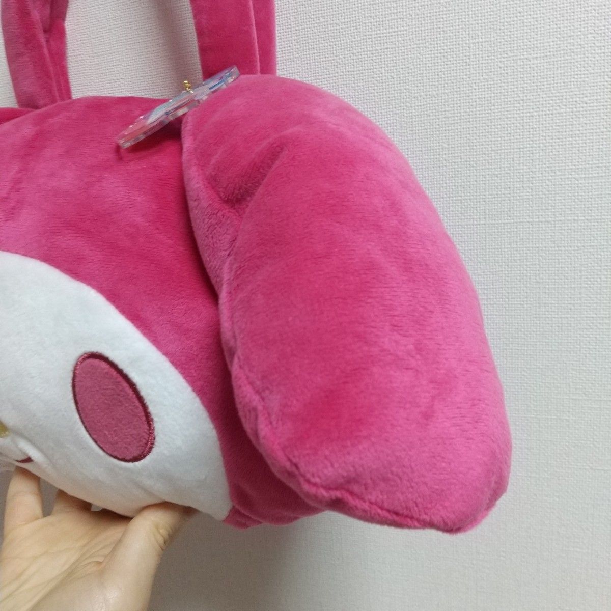 マイメロディ マイメロ 当りくじ ラストワン賞 顔型バッグ マイメロディ マイメロ 当りくじ ラストワン賞 顔型バッグ