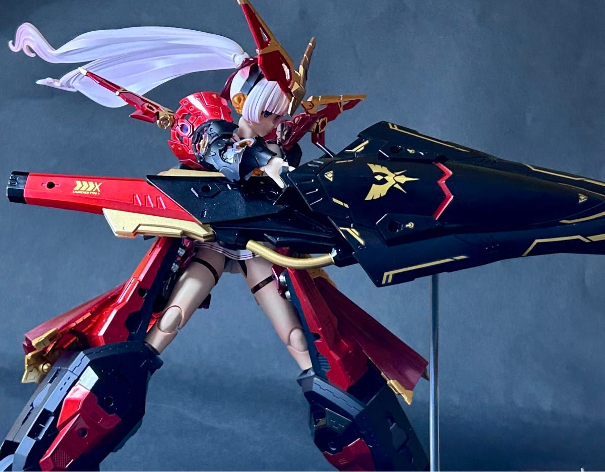 バスタードール パラディン+ランチャー 塗装済み完成品 メガミ バスタードール パラディン+ランチャー 塗装済み完成品 メガミ