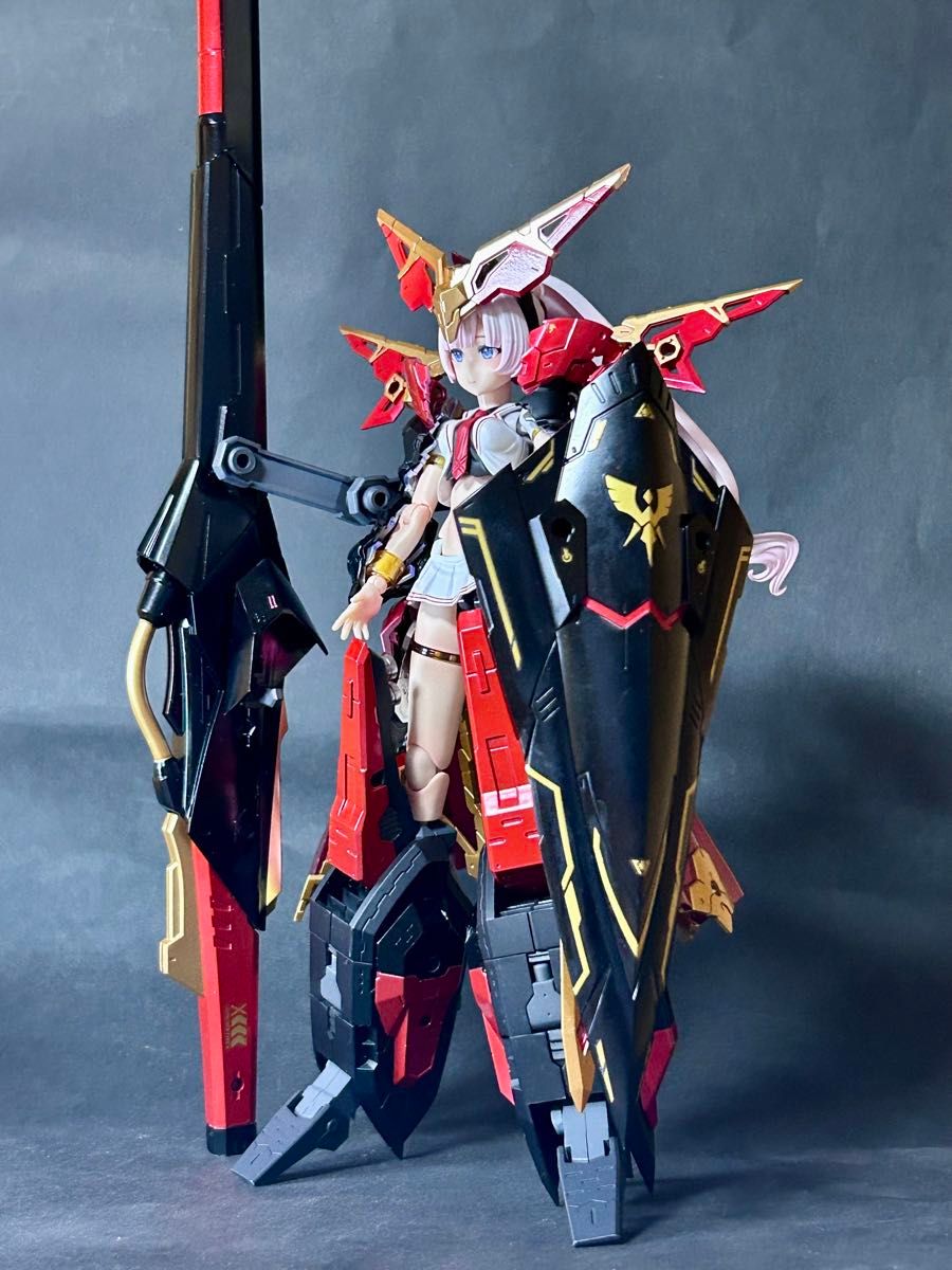 バスタードール パラディン+ランチャー 塗装済み完成品 メガミ バスタードール パラディン+ランチャー 塗装済み完成品 メガミ