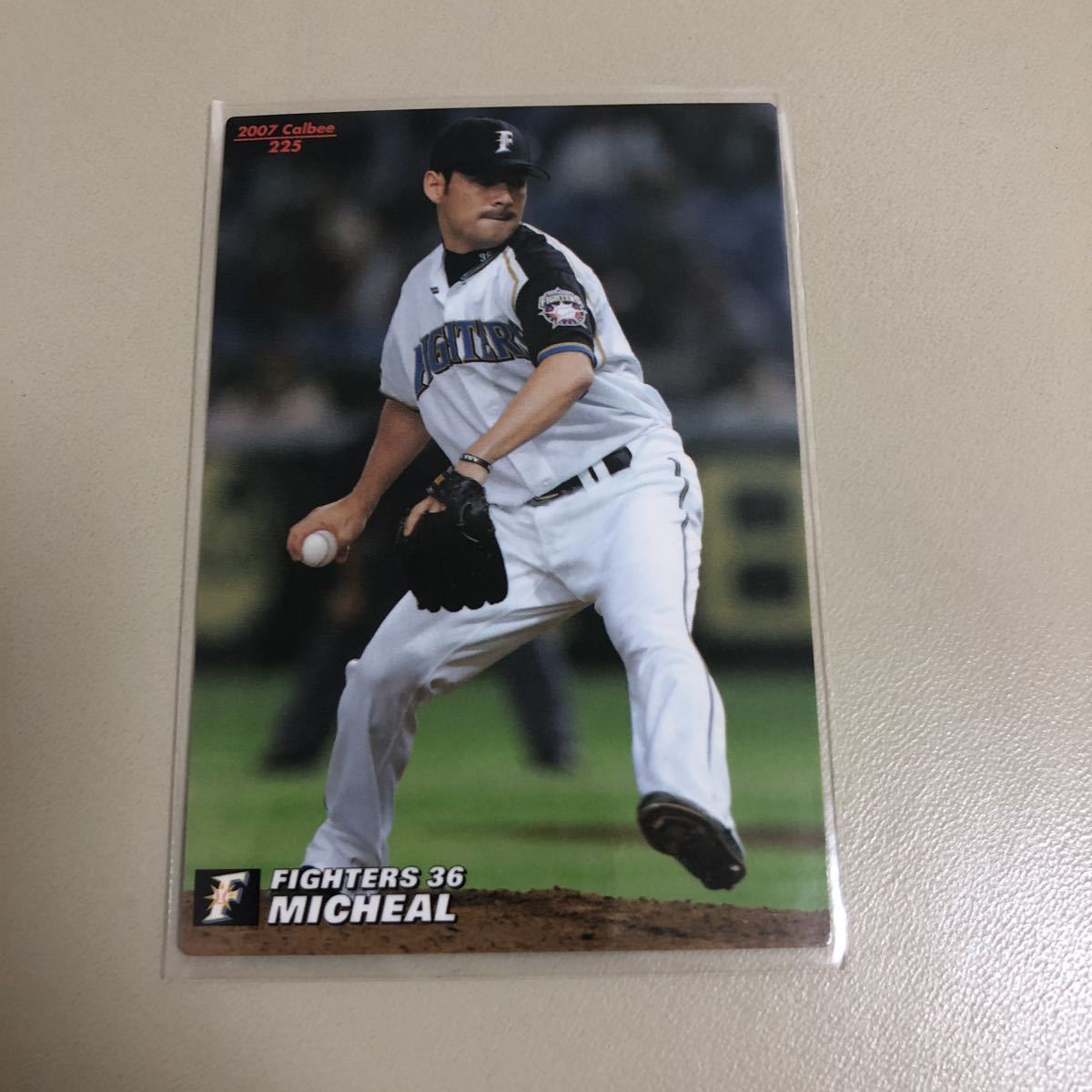  Calbee 2007 225 Michael ( Япония ветчина ) обычная карта 