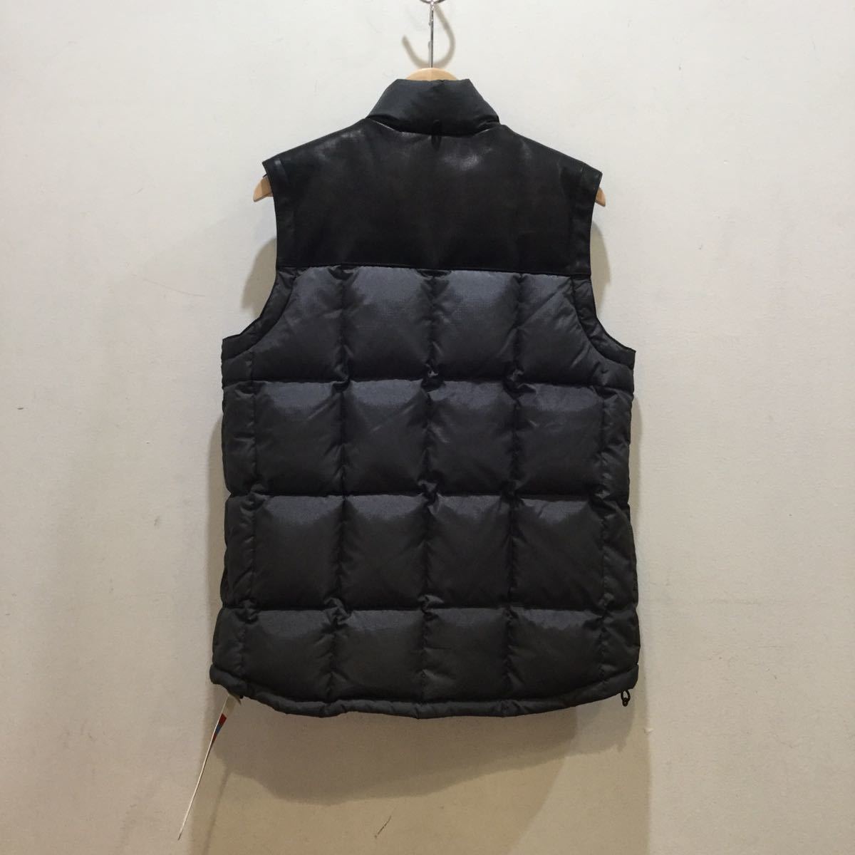 Mountain Research マウンテンリサーチ 2036 Vest with Concho Buttons ヨーク ダウンベスト コンチョ  ボタン グレー×ブラック サイズM