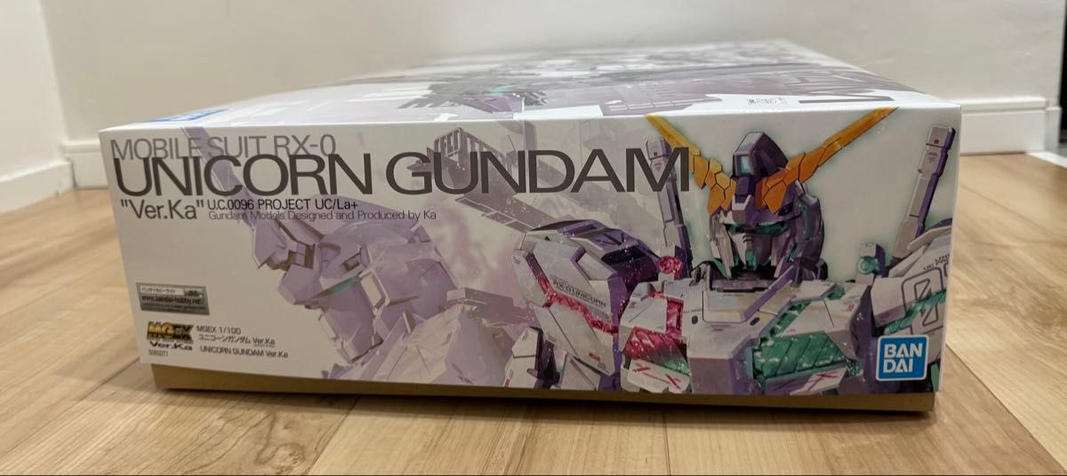MGEX ユニコーンガンダム Ver Ka 未組立品 箱美品 2025/01再生 MGEX ユニコーンガンダム Ver Ka 未組立品 箱美品 2025/01再生