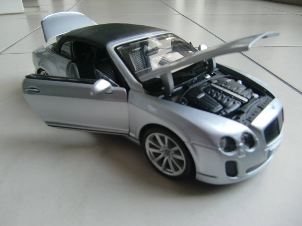 burago Bentley Continental super sport convertible ISR 1/19