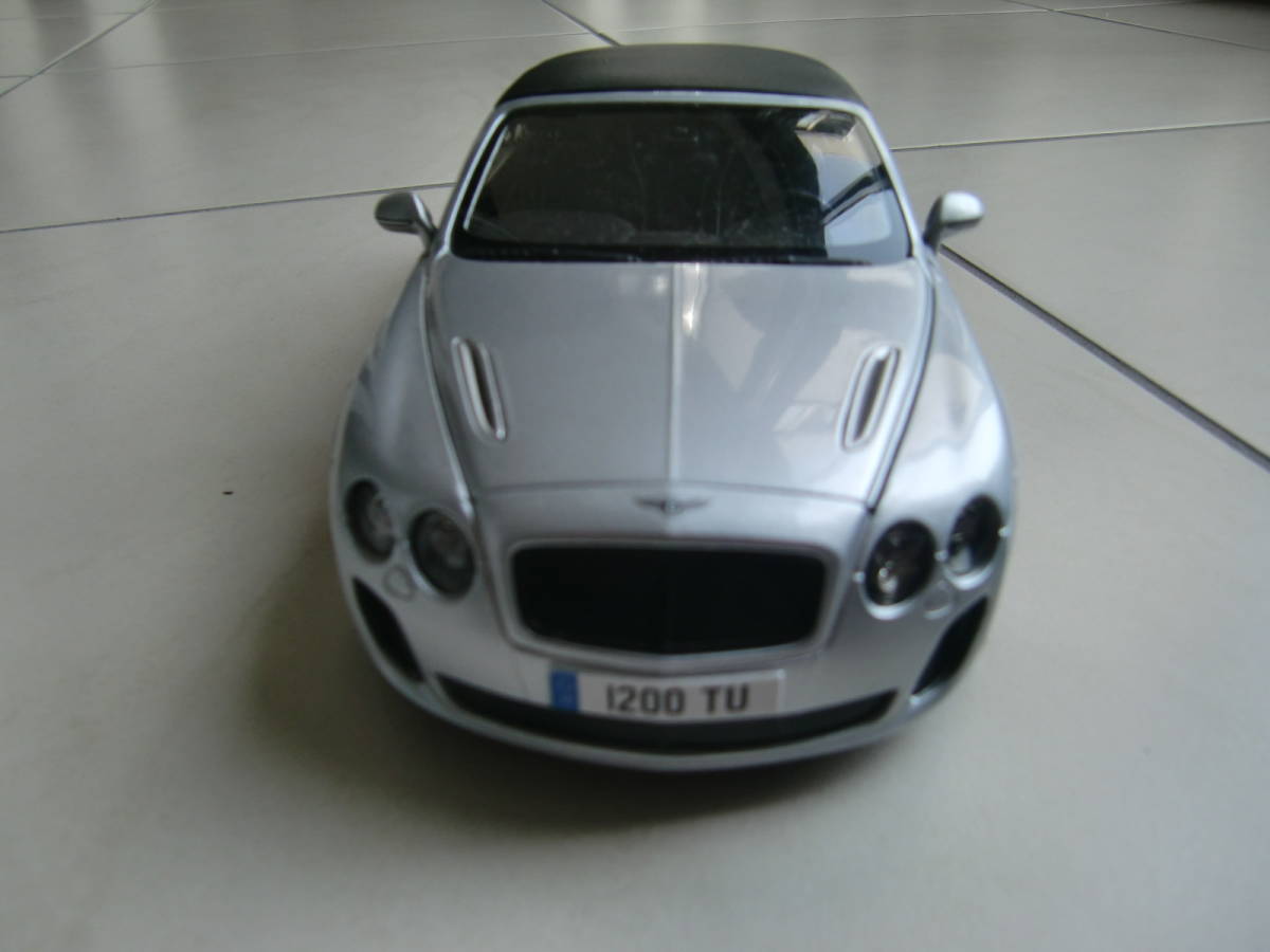 burago Bentley Continental super sport convertible ISR 1/19