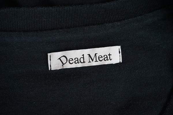 #snc デッドミート DEAD MEAT Tシャツ XS 黒 イタリア製 メンズ [438752]_画像6