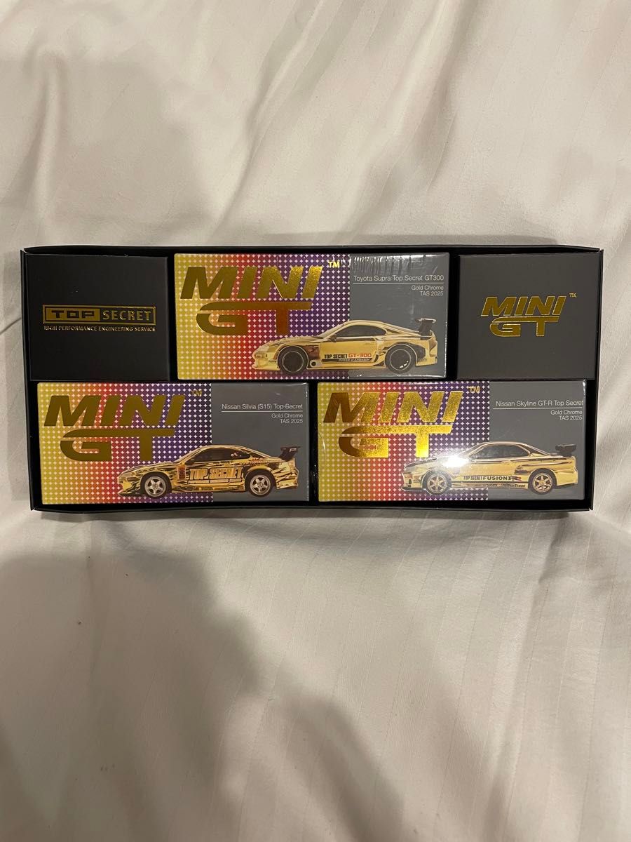 MINI GT TOP SECRET TAS 2025 Gold Chrome Set|Yahoo!フリマ MINI GT TOP SECRET TAS 2025 Gold Chrome Set|Yahoo!フリマ