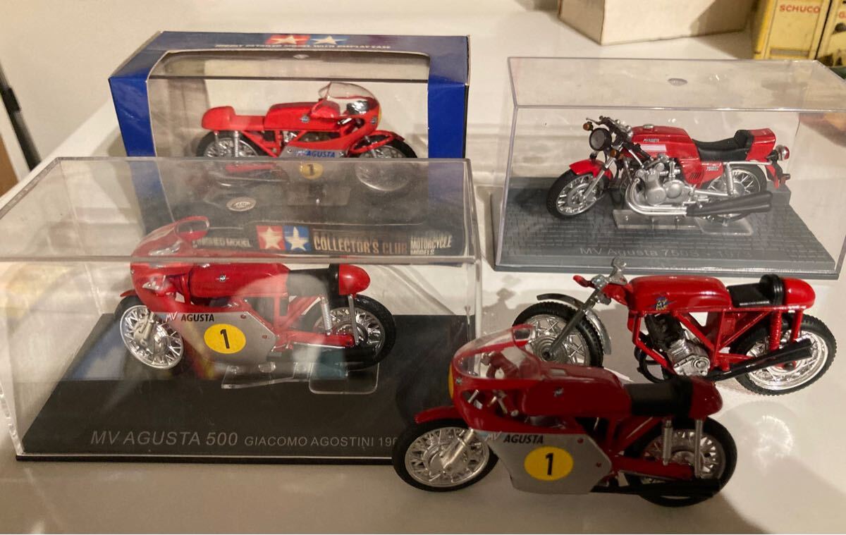 MV AGUSTA アグスタ　500 750 ミニチュア５台 1/22