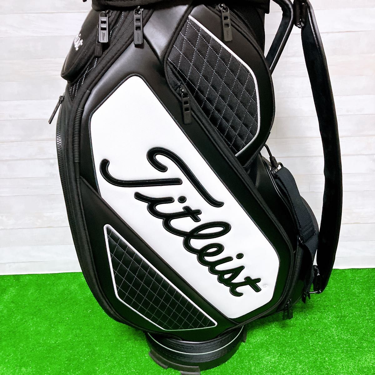 未使用品】titleist タイトリスト キャディバック ミッドサイズ 未使用品】titleist タイトリスト キャディバック ミッドサイズ