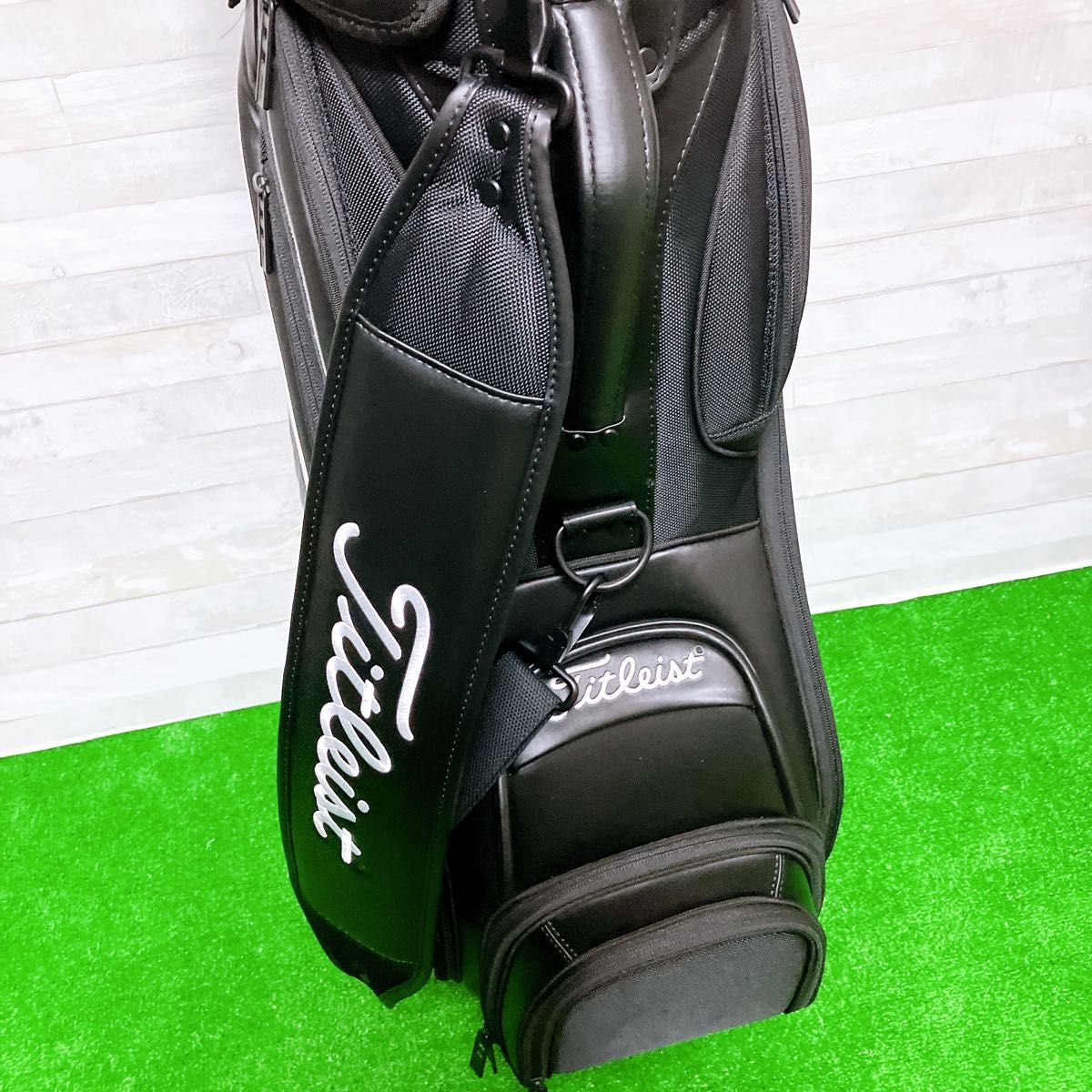 未使用品】titleist タイトリスト キャディバック ミッドサイズ 未使用品】titleist タイトリスト キャディバック ミッドサイズ