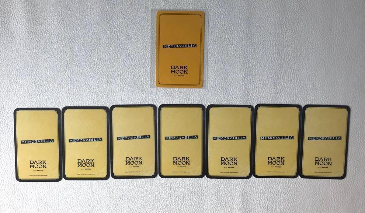 ENHYPEN DARK MOON MEMORABILIA CDなし ポストカード ヒスン ENHYPEN DARK MOON MEMORABILIA CDなし ポストカード ヒスン