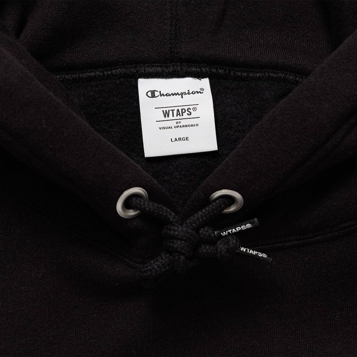 黒 M】WTAPS champion ACADEMY HOODED CTPL ダブルタップス 黒 M】WTAPS champion ACADEMY HOODED CTPL ダブルタップス