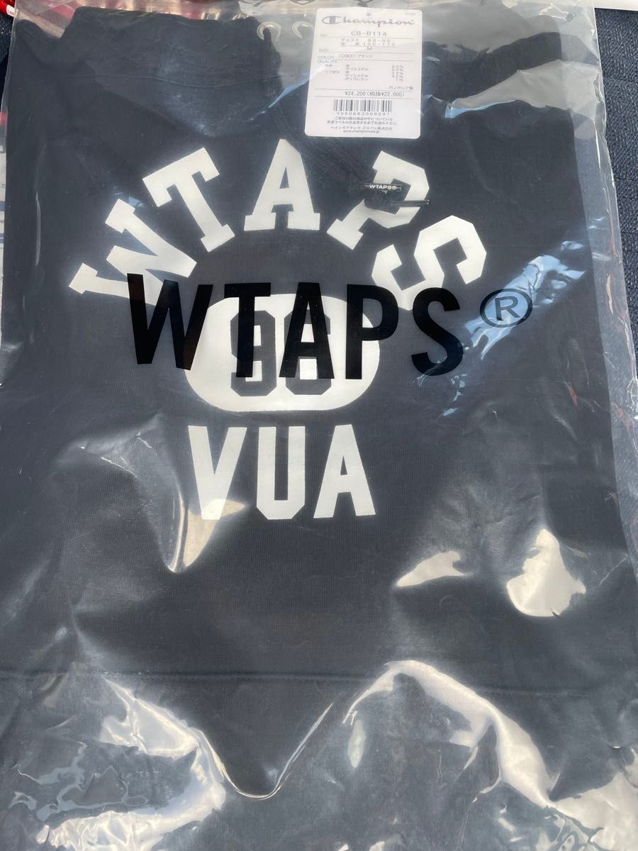 黒 M】WTAPS champion ACADEMY HOODED CTPL ダブルタップス 黒 M】WTAPS champion ACADEMY HOODED CTPL ダブルタップス