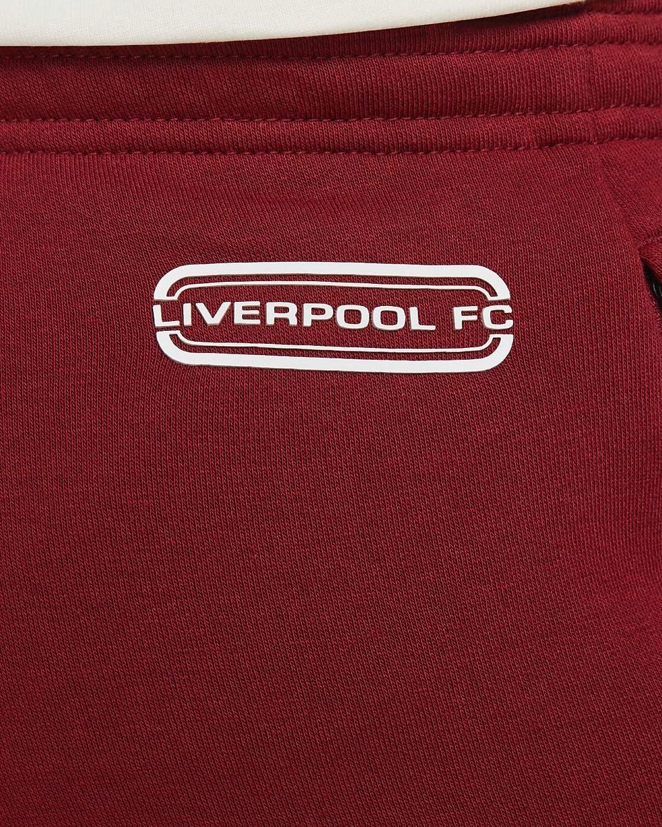 新品】NIKE リバプール 裏起毛 LFC フリースパンツ 赤色 XL 新品】NIKE リバプール 裏起毛 LFC フリースパンツ 赤色 XL