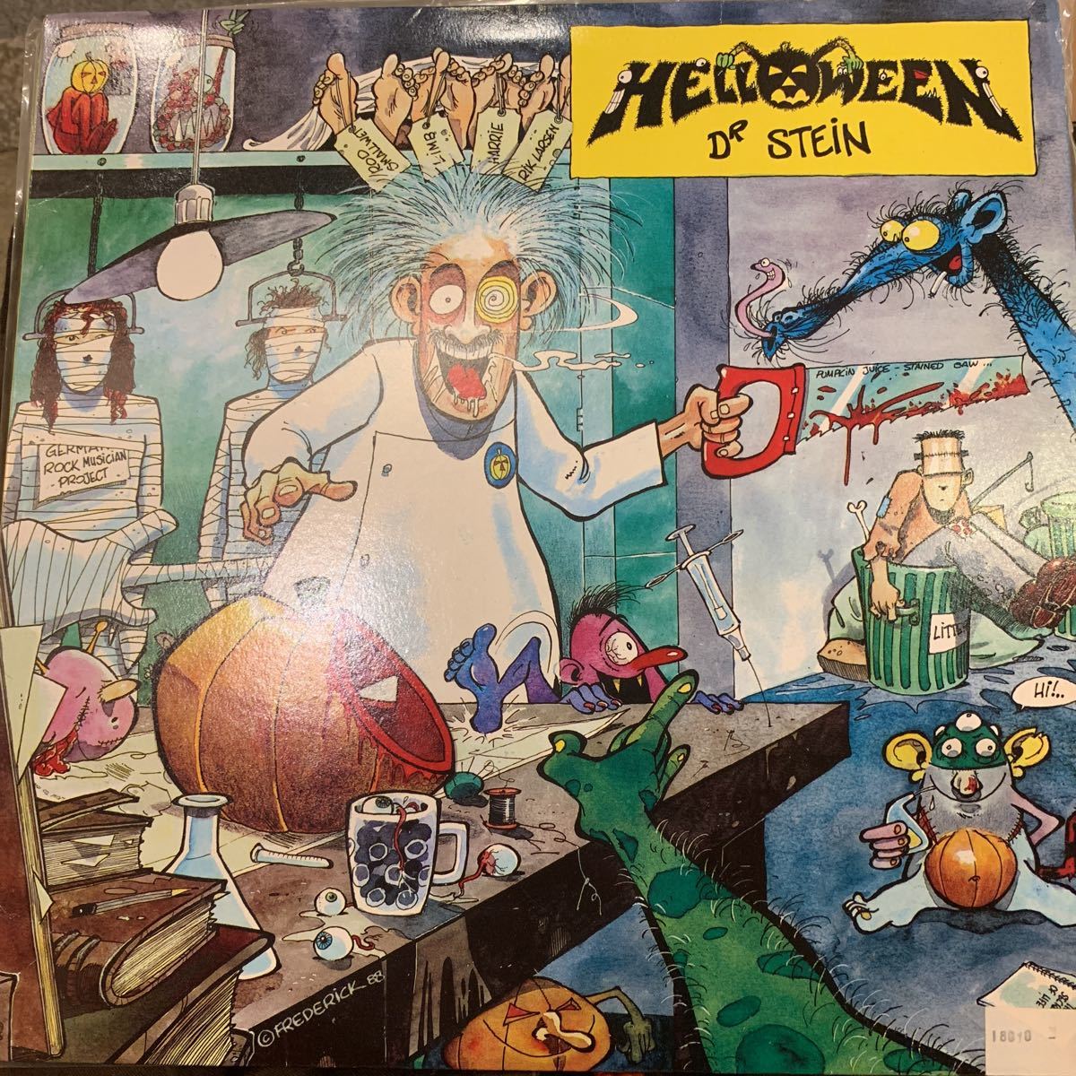 Helloween Dr Stein ドイツ盤 ハロウィン 中古レコード