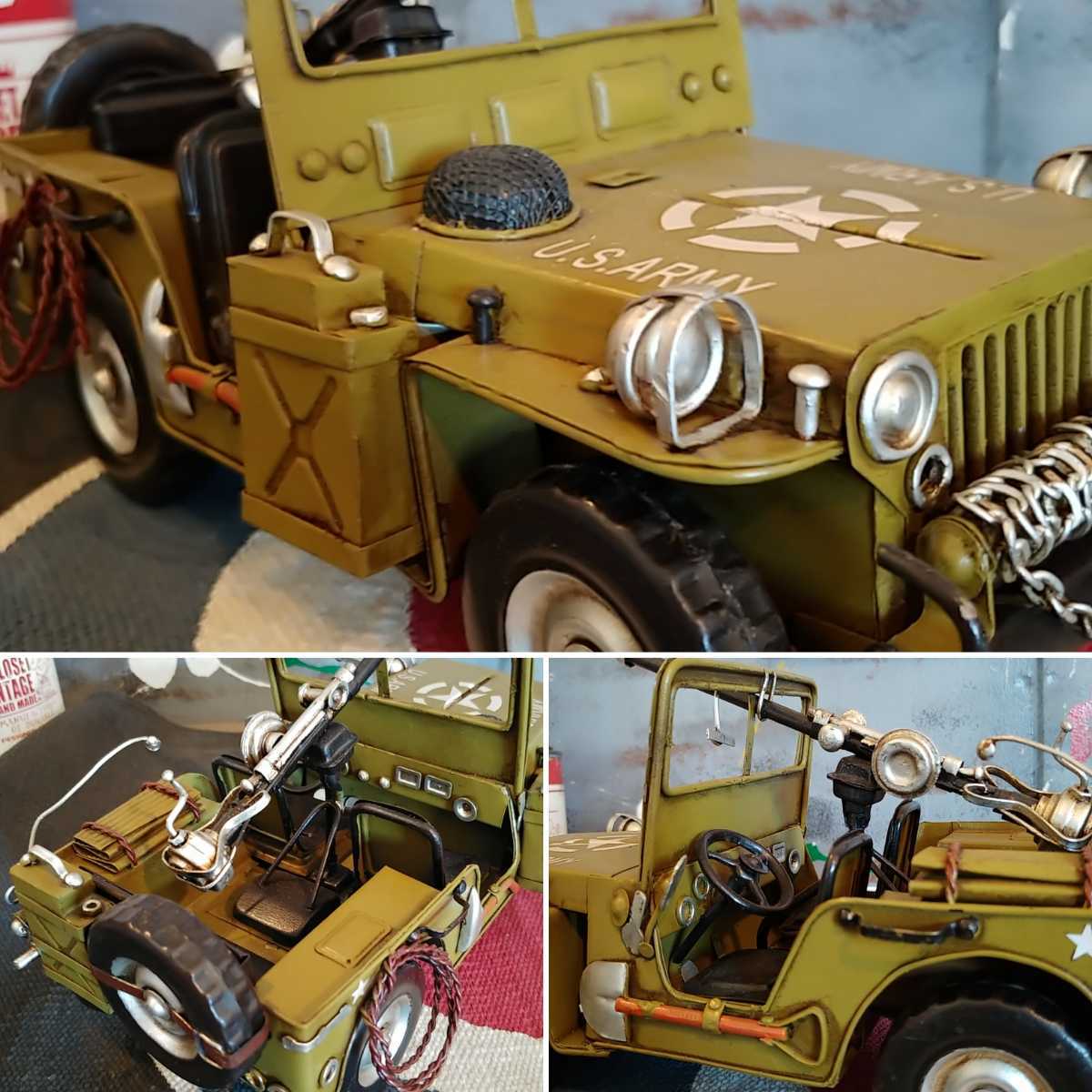  classic WILLYS MB модель ⑧ America суша армия Jeep Willis модель /U.S.ARMY JEEP(High Quality )# магазин инвентарь # интерьер оборудование орнамент # изобразительное искусство мелкие вещи 