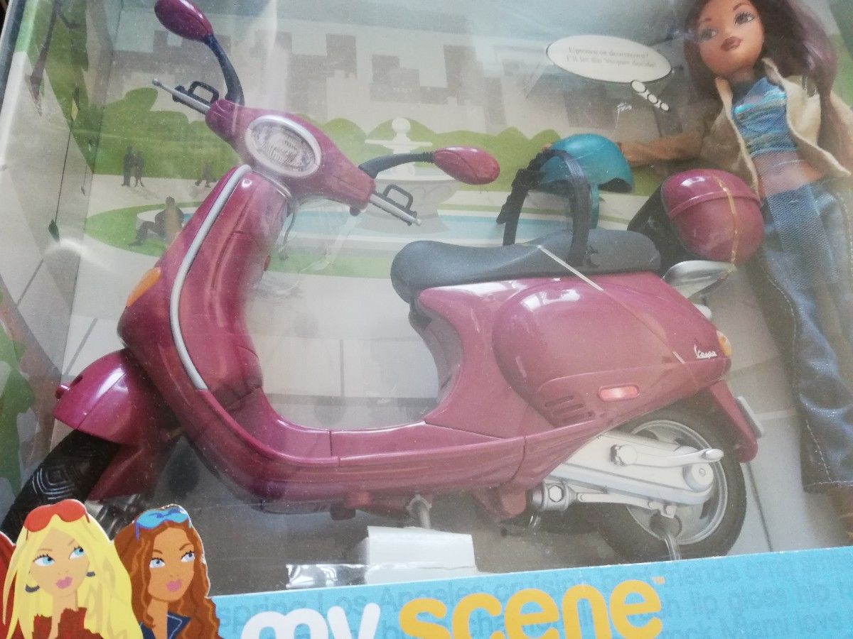 My Scene barbie doll vespa set ベスパ スクーター マイシーン My Scene barbie doll vespa set ベスパ スクーター マイシーン