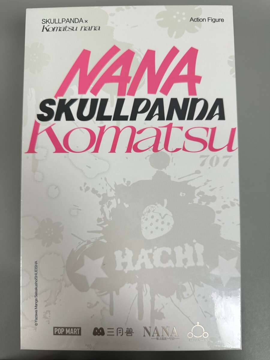 SKULLPANDA NANA Komatsu popmart Action Figure 小松奈々 SKULLPANDA NANA Komatsu popmart Action Figure 小松奈々