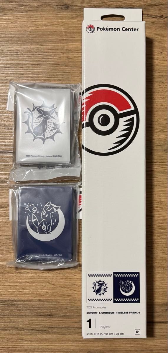 ポケモンカード プレイマット スリーブ セット ブラッキー ポケモンカード プレイマット スリーブ セット ブラッキー