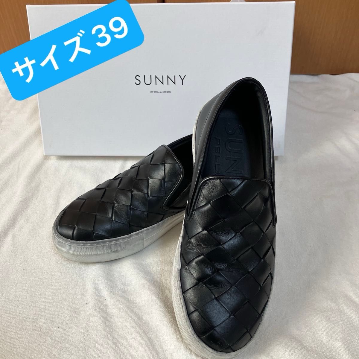 PELLICO SUNNYペリーコサニー スリッポン ローファー ブラック PELLICO SUNNYペリーコサニー スリッポン ローファー ブラック