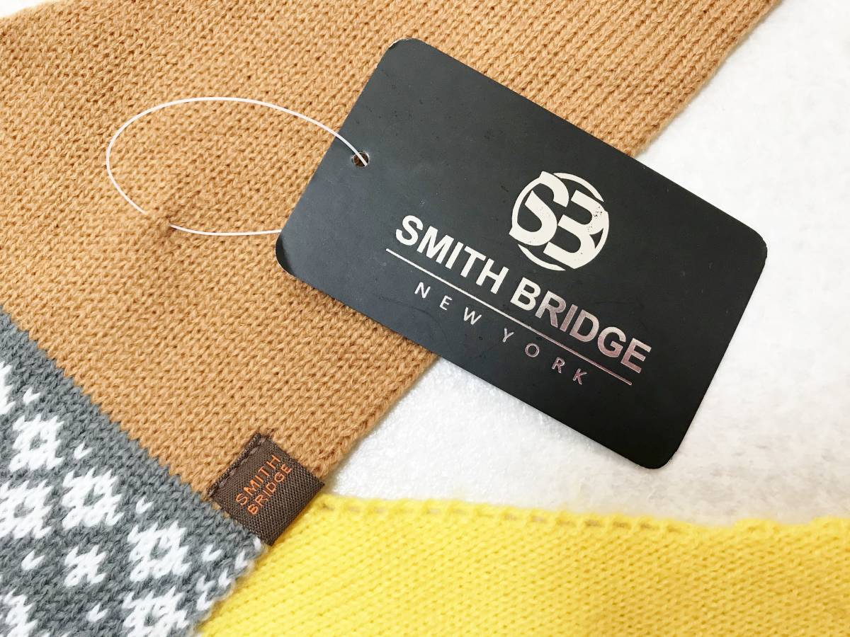 smith bridge*HATSON./ knitted muffler 