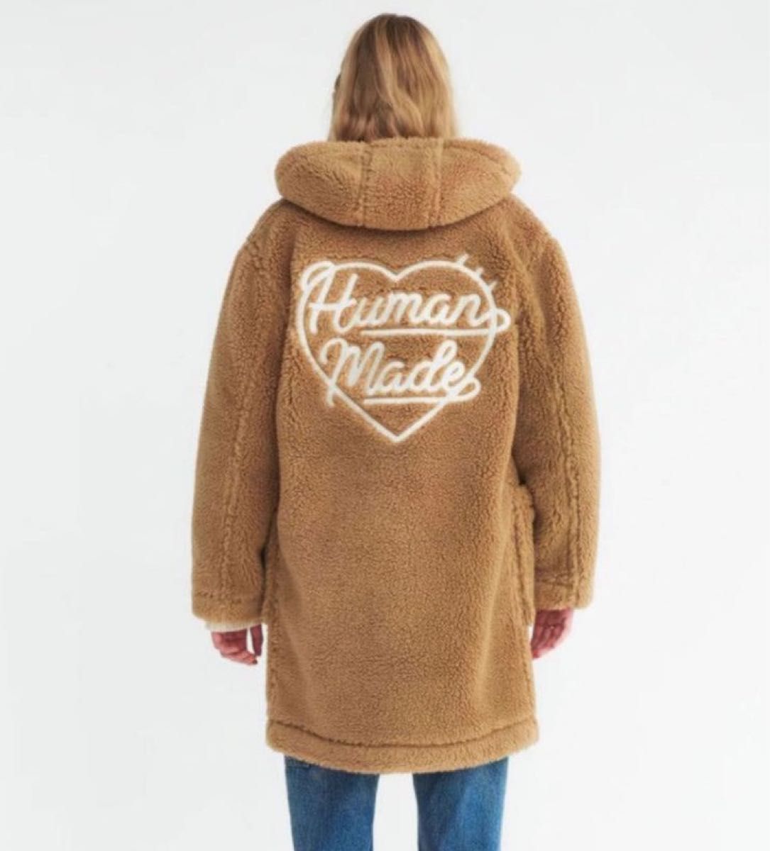 HUMAN MADE WOOL BLENDED BOA FLEECE DUFFLE COAT ウール HUMAN MADE WOOL BLENDED BOA FLEECE DUFFLE COAT ウール