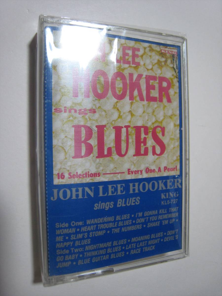 【カセットテープ】 JOHN LEE HOOKER / ★新品未開封★ SINGS BLUES US版 ジョン・リー・フッカー シングス_画像1
