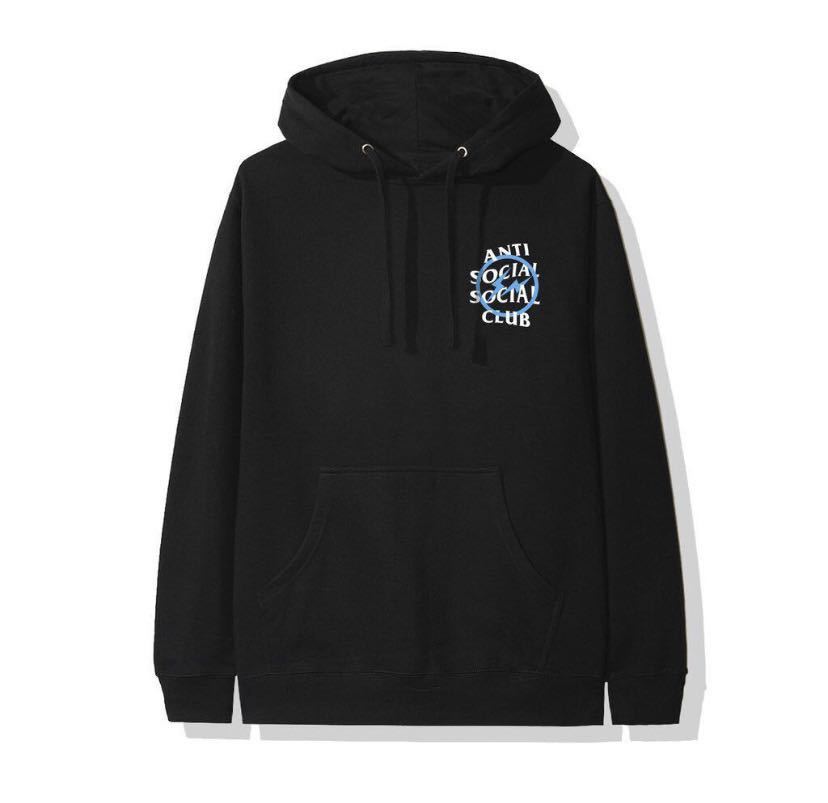 Anti Social Social Club Fragment ASSC パーカー フーディー 藤原ヒロシ フラグメント size S 色 BLUE 新品未使用 送料無料