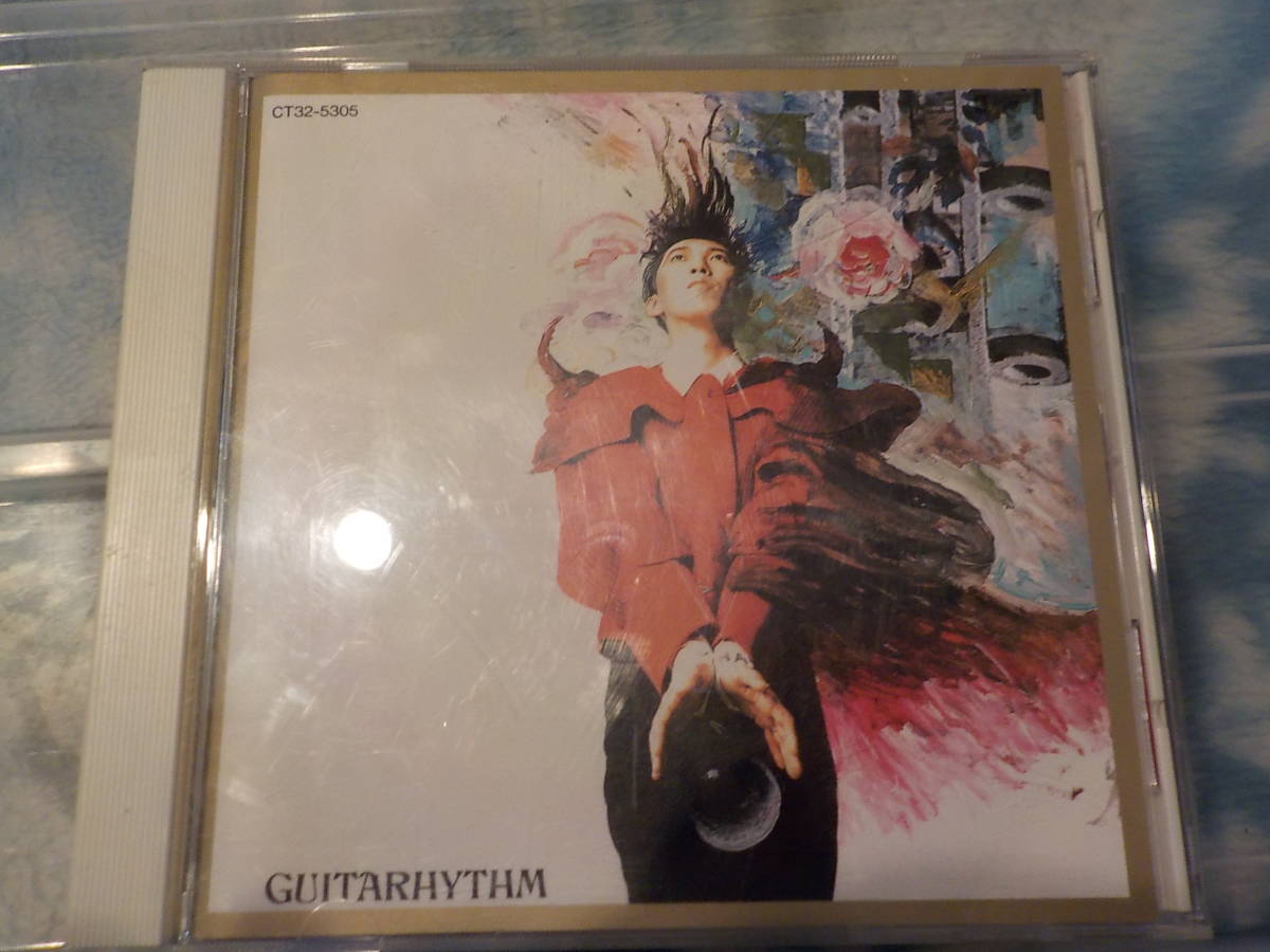 布袋寅泰ソロデビューアルバム～　ＧＵＩＴＡＲ-ＨＹＴＨＭⅠ、Ⅱ、Ⅲ　active tour'91-'92　4枚セット_画像1