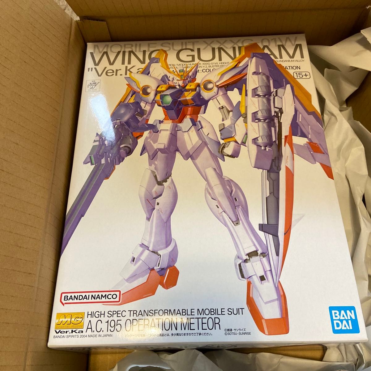 XXXG-01W ウイングガンダム(Ver.Ka) (1/100スケール MG 新機動戦記ガンダムW 5062839)