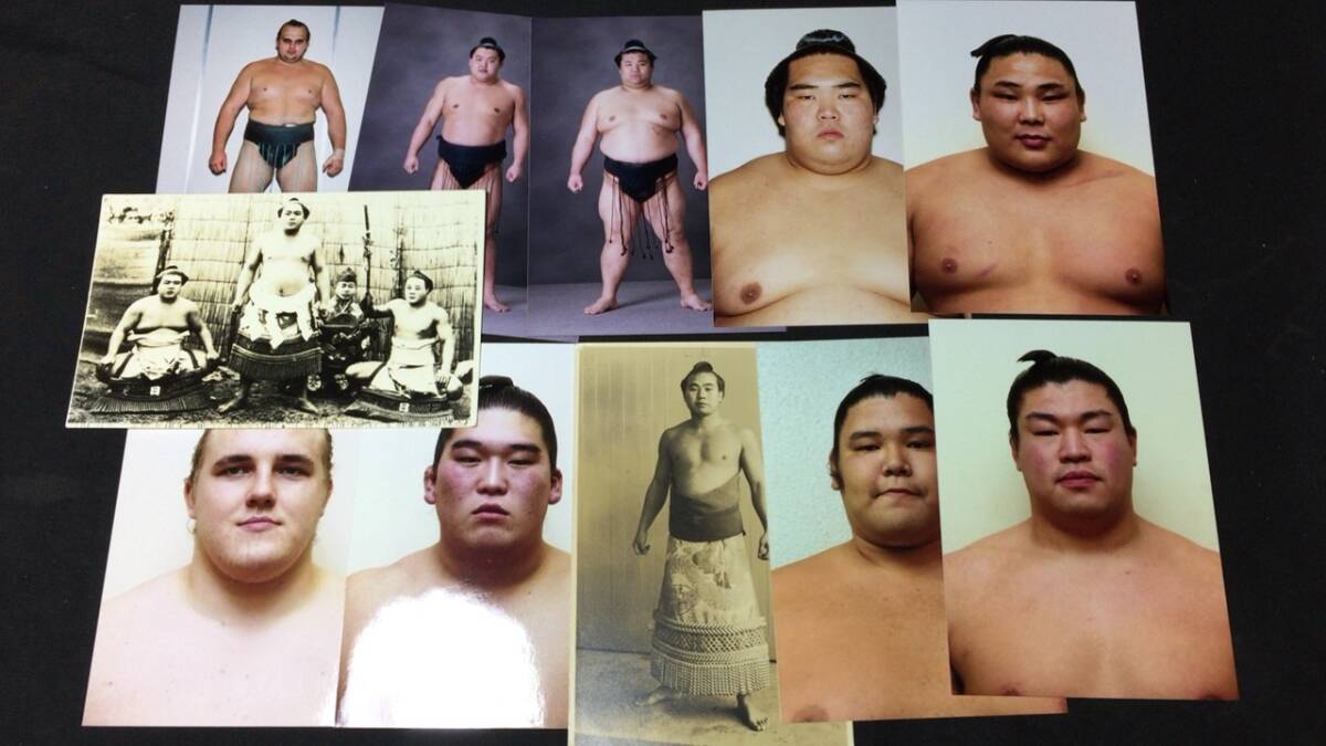 B『相撲 写真資料 戦前を含む』大量一括計650枚セット+切り抜き B『相撲 写真資料 戦前を含む』大量一括計650枚セット+切り抜き