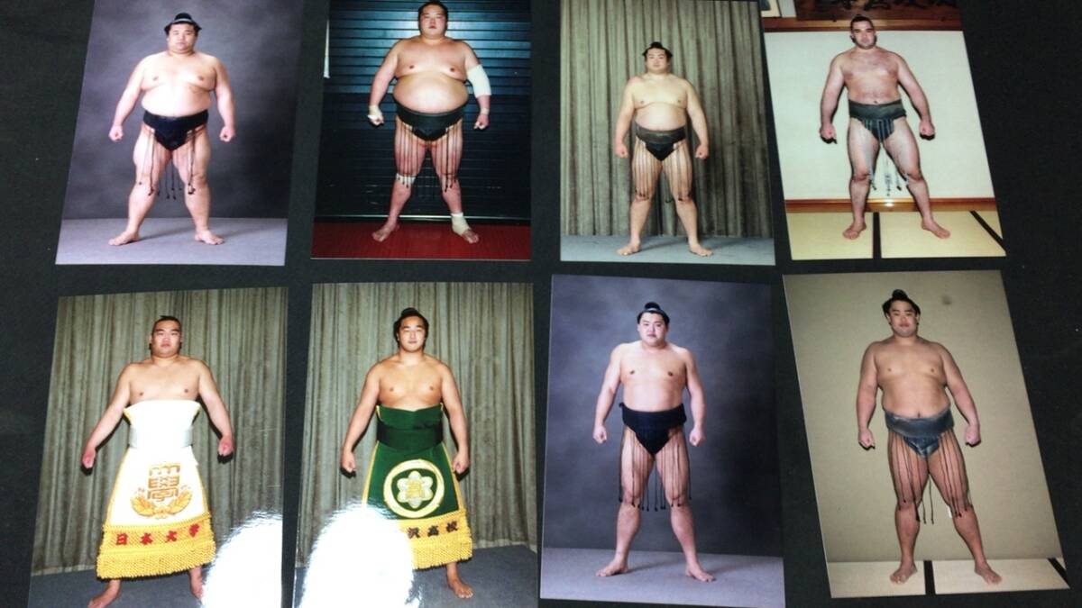 B『相撲 写真資料 戦前を含む』大量一括計650枚セット+切り抜き B『相撲 写真資料 戦前を含む』大量一括計650枚セット+切り抜き