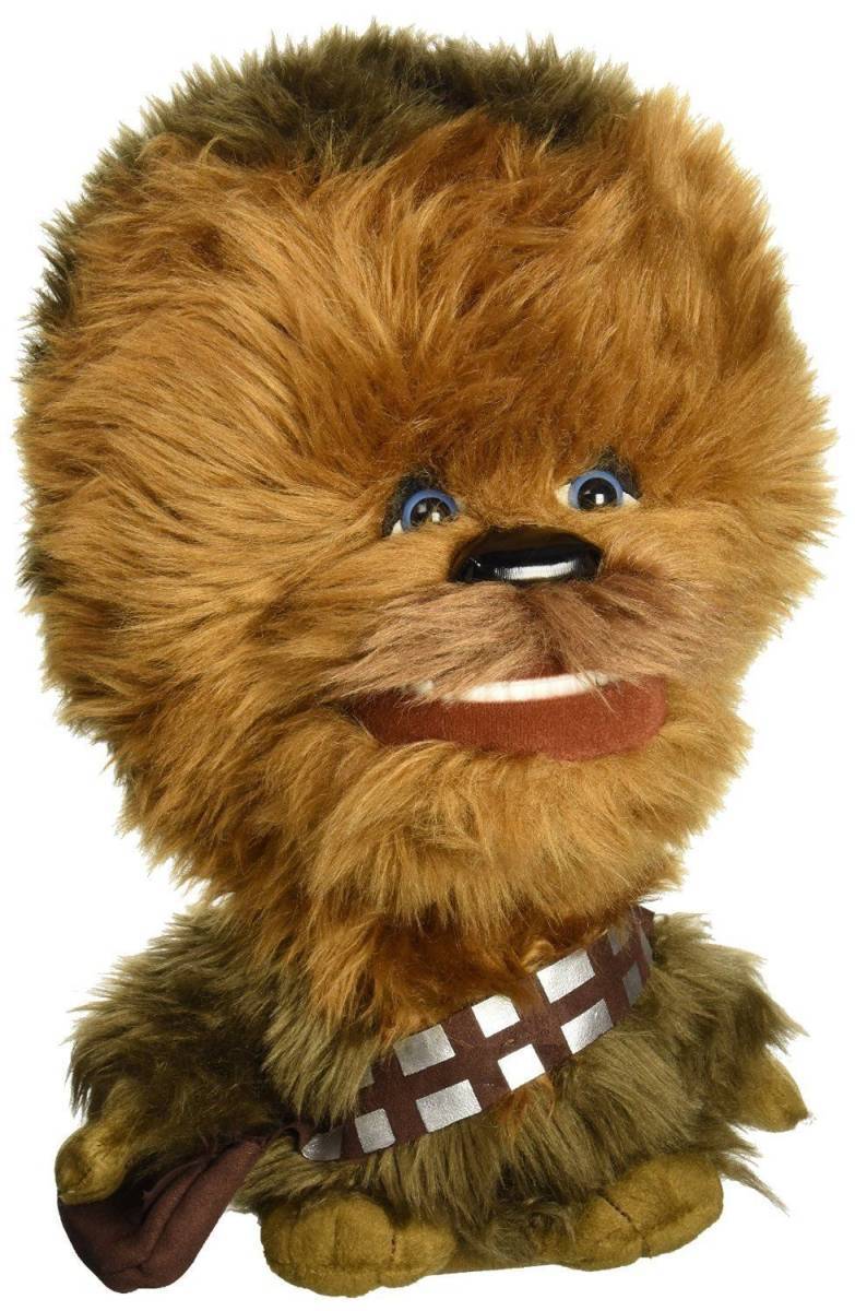 [ включая доставку ] Звездные войны Chewbacca anima Toro niks мягкая игрушка *Star Wars Roar and Rage Chewbacca Action Plush*chuubaka